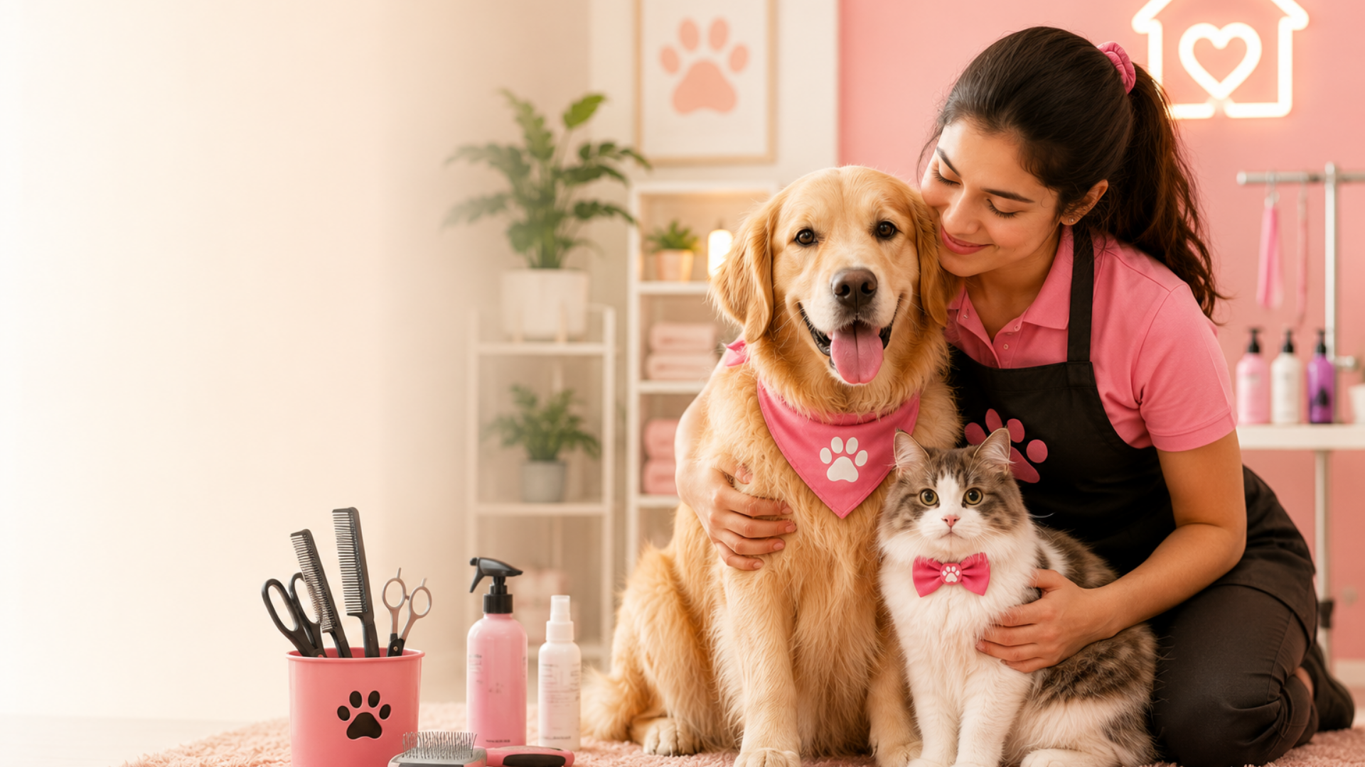 About A-One Pet Grooming team