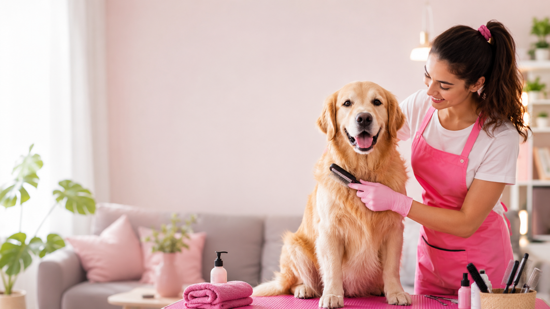 Dog and cat grooming at home Ahmedabad